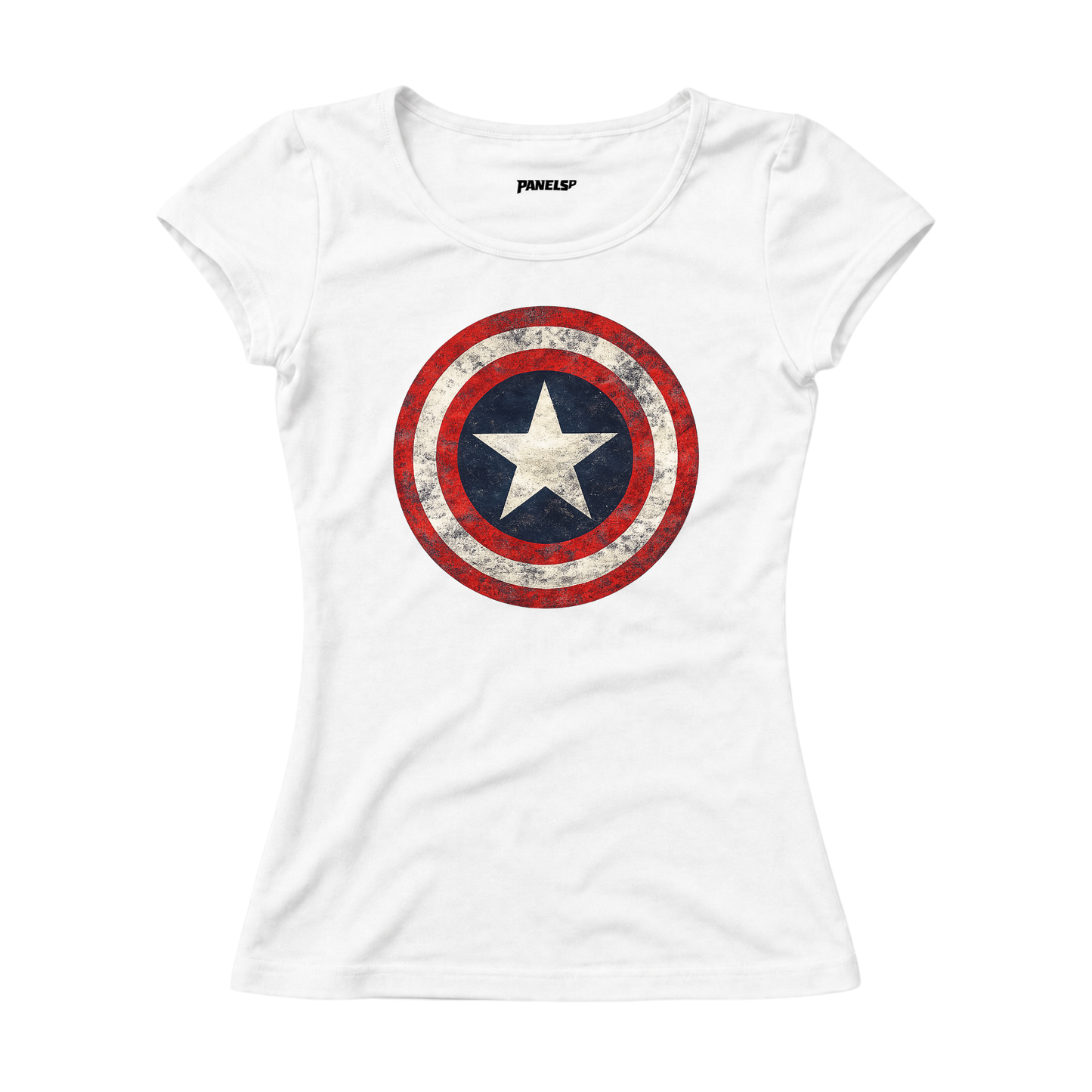 Women's Captain America Vintage Tee