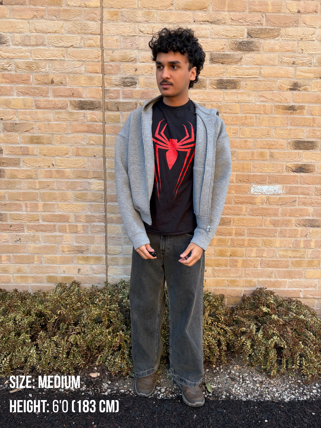 Vintage Black Spider-Man Tee